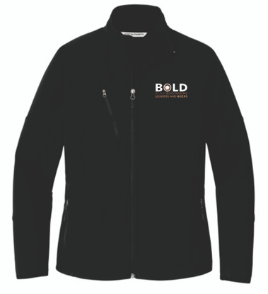 TireHub BOLD Port Authority® Women's Textured Soft Shell Jacket
