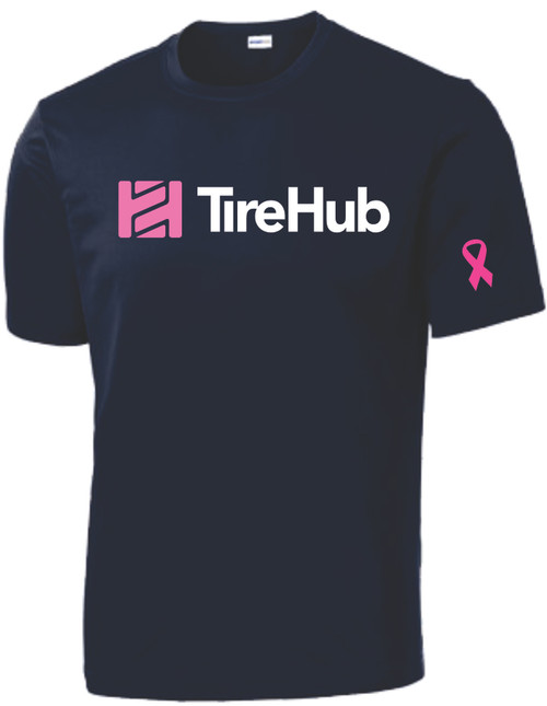Tire Hub Breast Cancer Support Competitor Performance Tee - Assorted Colors