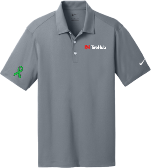 TireHub Mental Health Awareness Men's Nike Dri-FIT Vertical Mesh Polo