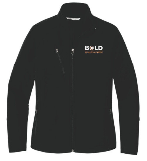 TireHub BOLD Port Authority® Women's Textured Soft Shell Jacket