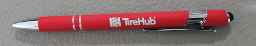 TireHub Soft-Touch Aluminum Pen w/ Stylus