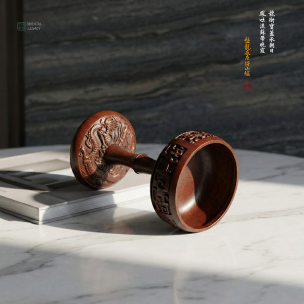 Su-Style: Pure Bronze Dragon Censer - Heritage Grade