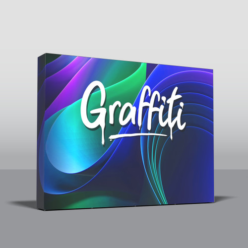 10' Graffiti Trade Show Display