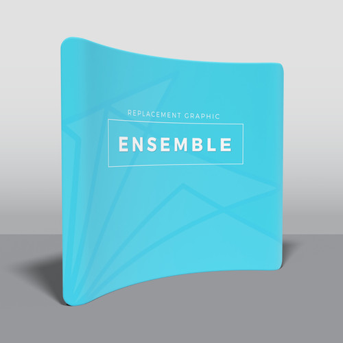 8' Helium by Ensemble Curved Display Replacement Graphic