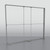 Prism 10 foot portable backlit trade show lightbox display frame