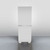 Prism Acrylic Shelf on a 34" Backlit Banner Stand Front