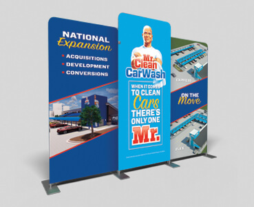 10x10 Ensemble display design - Mr Clean Carwash