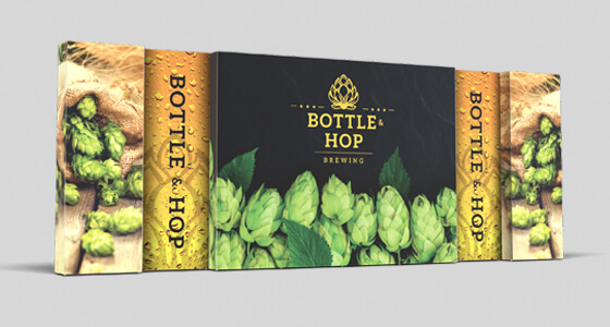 20 foot Graffiti Display design- Bottle Hop