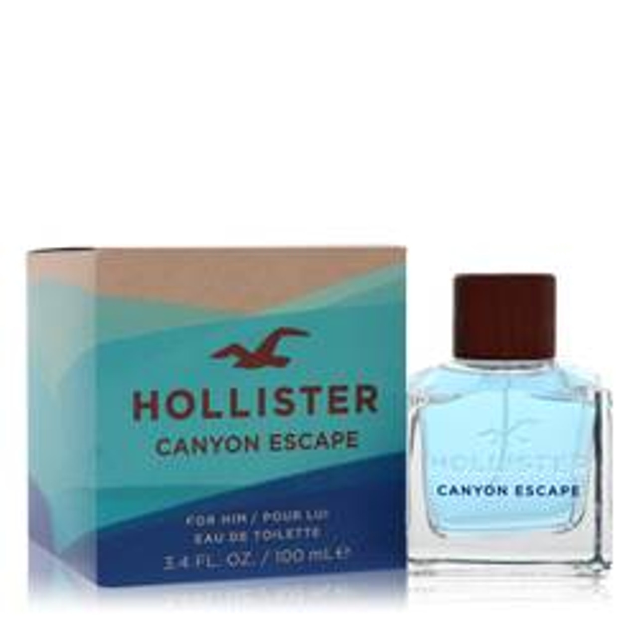 Hollister Canyon Escape Cologne By Hollister Eau De Toilette Spray 3.4 oz for Men - *Pre-Order