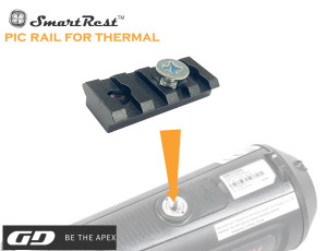 SmartRest - Weaver Rail with 1/4 Screw - Thermal Quick Release Mount - Main