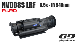 PARD NV008S-LRF (6,5x - 940nm) Digital Night Vision Riflescope  - GoingDark