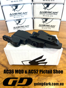 RH25 QD Mounting Kit from ADM - AC36 & AC52 - GoingDark