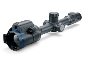 THERMION DUO DXP55 Multispectral Thermal Riflescope by Pulsar - front left angled