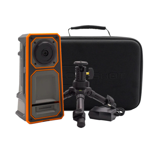 Longshot wireless, portable, and battery powered target camera