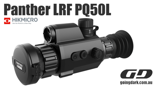 PANTHER LRF PQ50L - Thermal Imaging Rangefinding Riflescope - HikMicro - GoingDark