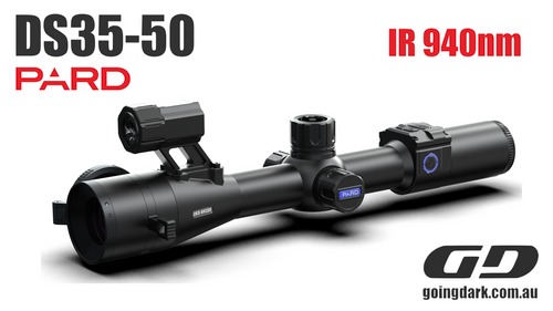 PARD DS35-50 (4x - 940nm) Digital Night Vision Riflescope  - GoingDark
