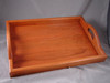 Large Cherry Serving Tray: 18"x12"x1-1/2"