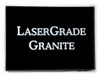 G-MB-3.8EP/:  Super Black Granite, w/vinyl feet, Coasters,  3.8" x 3.8" x 10mm, (5 face polished) - Case of 10