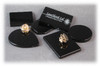 BO-Kit #3:  Bag of 6-Small Black Onyx Rectangles and 6-Lapel Pins