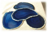 Blue, 3A, Agate Slices