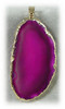 16096 Pink Agate Pendant 