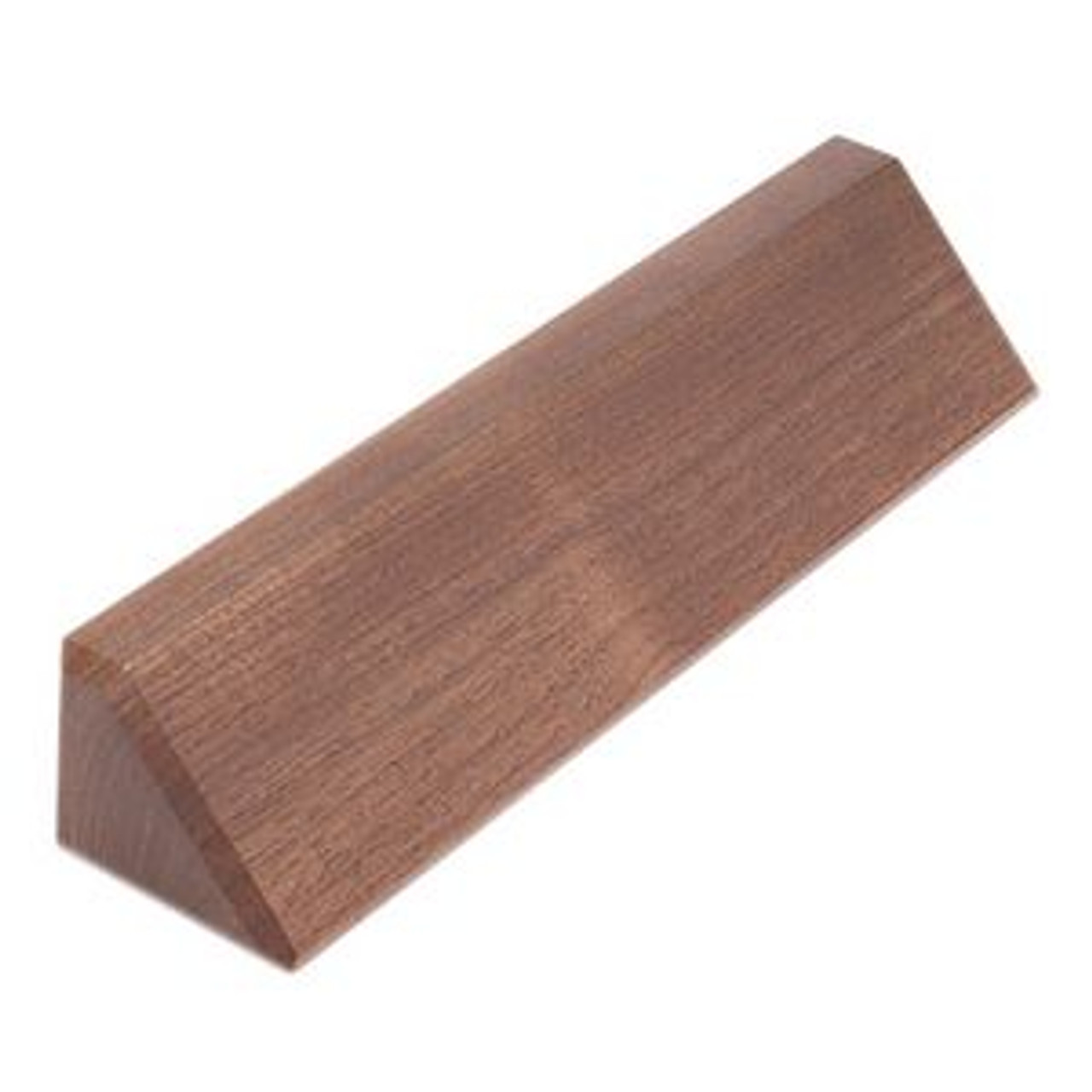 Triangle Shape Walnut Desk Wedge, 8.5"