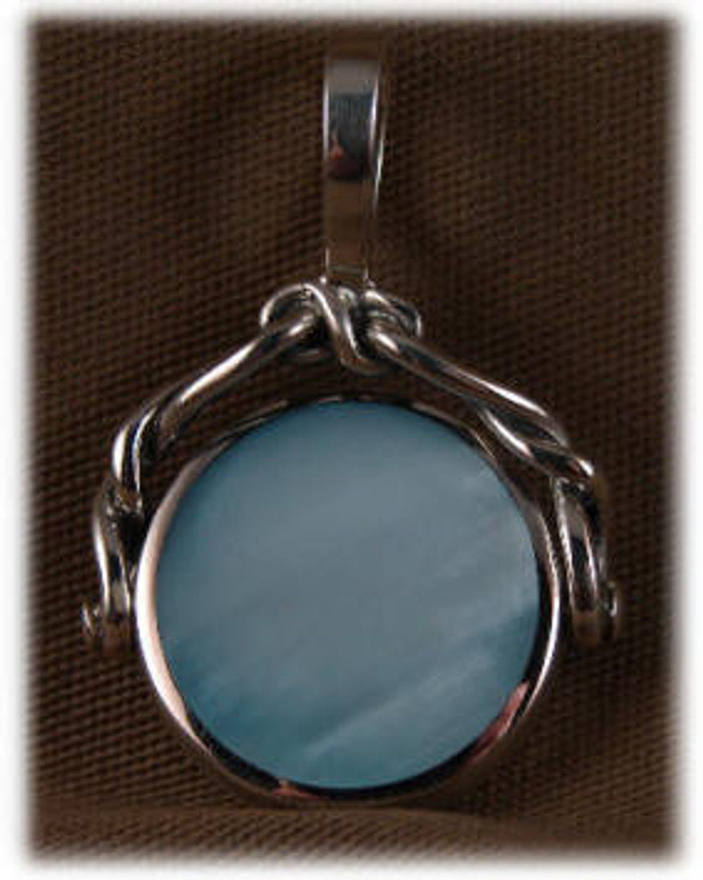 HS-345BLU/MOP: Pendant