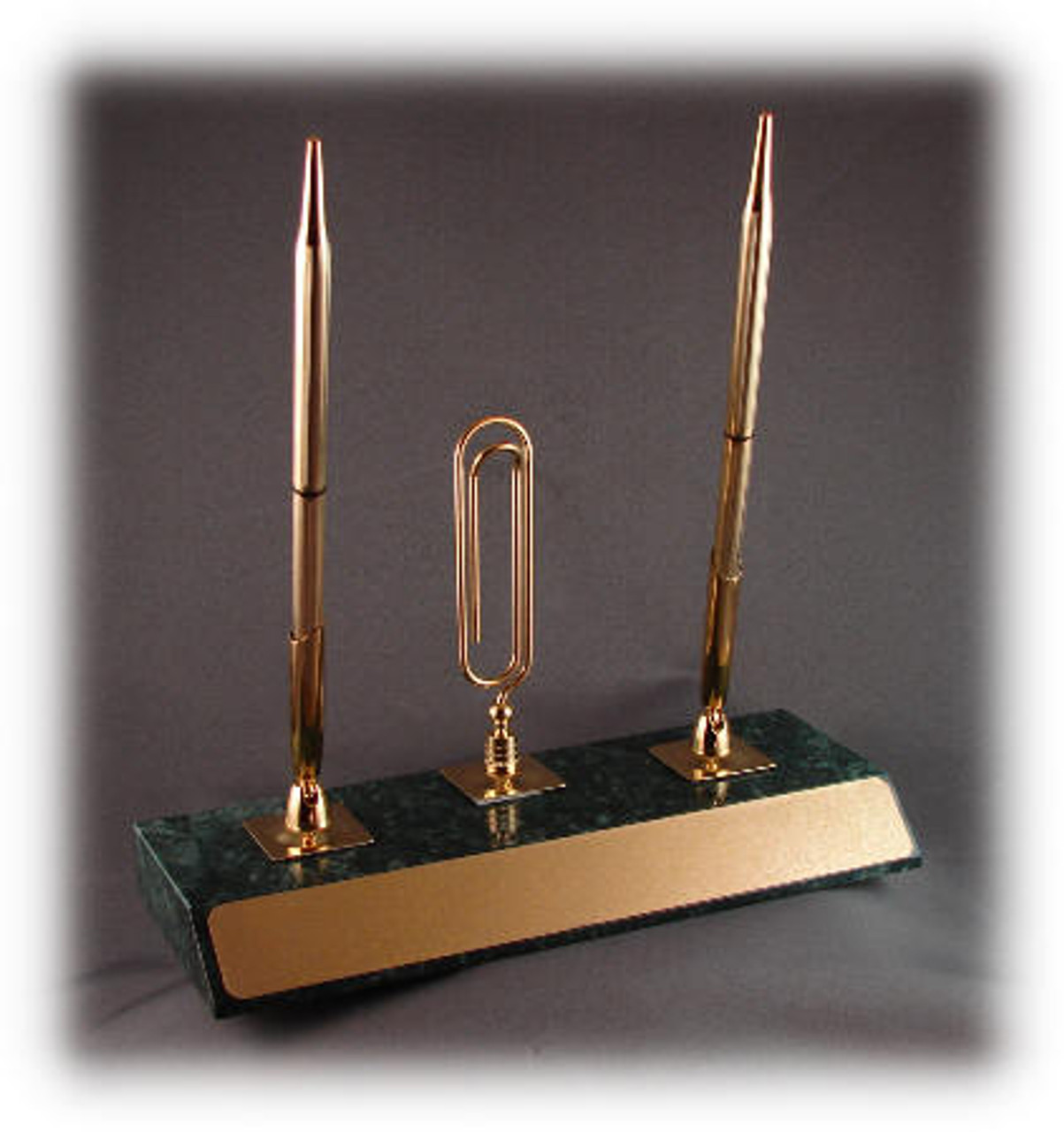 GPF-SOP: Smooth Gold Funnel & Swivel w/Gold Stick-on-Plate