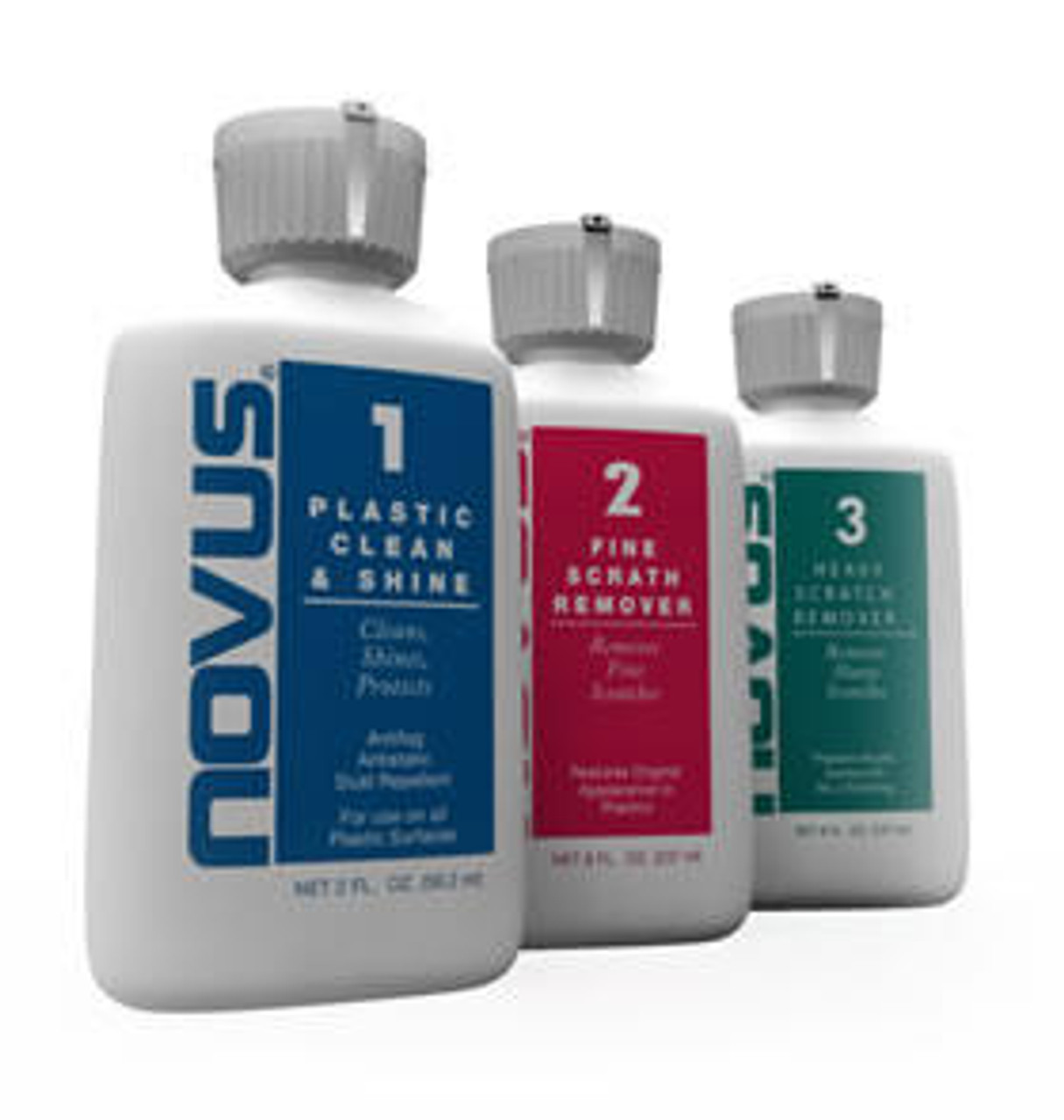 Novus #3: Removes Heavy Scratches, 8oz Bottle