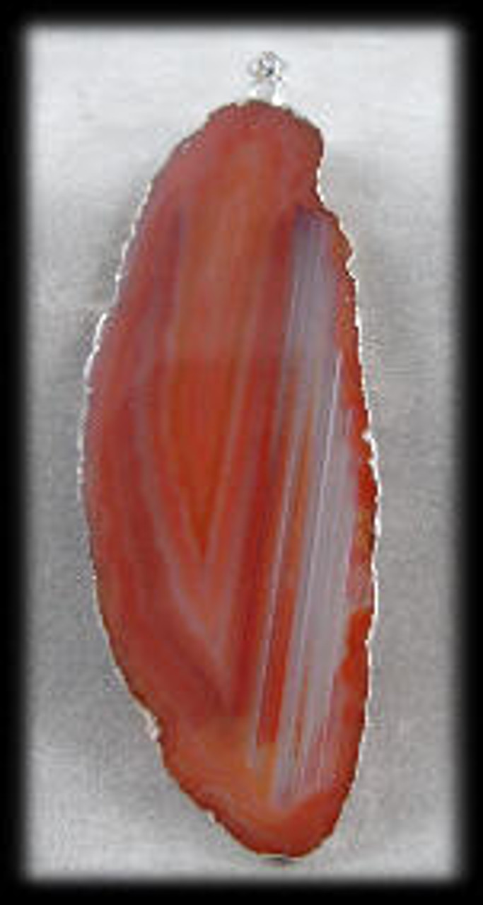  216009, Tan Agate Pendant 