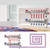 Designed for radiant floor heating systems, this manifold distributes heated water evenly across multiple PEX circuits for improved comfort and energy efficiency.