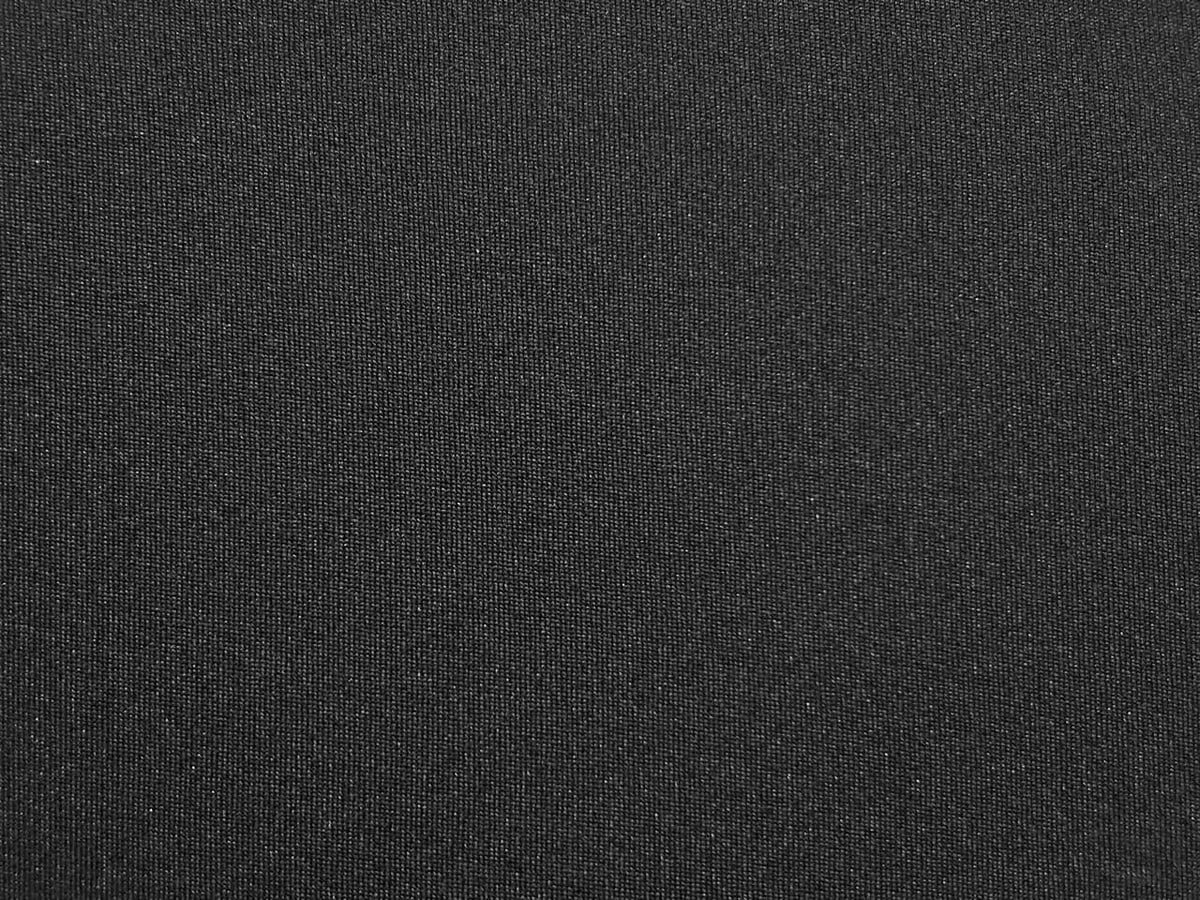 1.5mm Neoprene Sheet, front: plain rubber, back: black nylon fabric, textured neoprene material for insulation and protection.