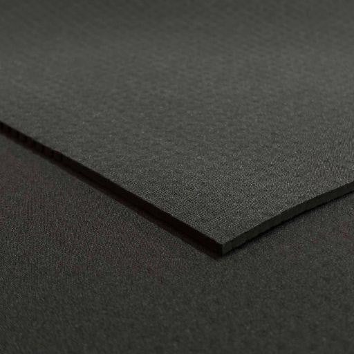 3mm Perforated Neoprene Sheet, front side with Nylon layer and back side with Nylon layer for cushioning and protection.