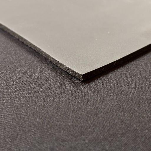 3mm Neoprene Sheet, product image showing front smooth surface and back nylon side.