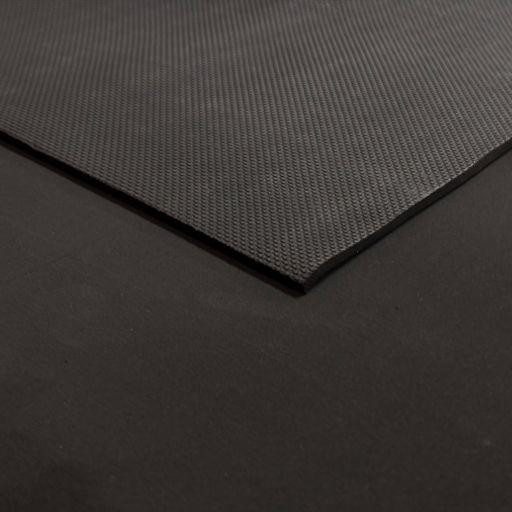 4mm Textured / Shark Skin Neoprene Sheet, showing textured front side and plain back side for versatile use in waterproof and insulation applications.