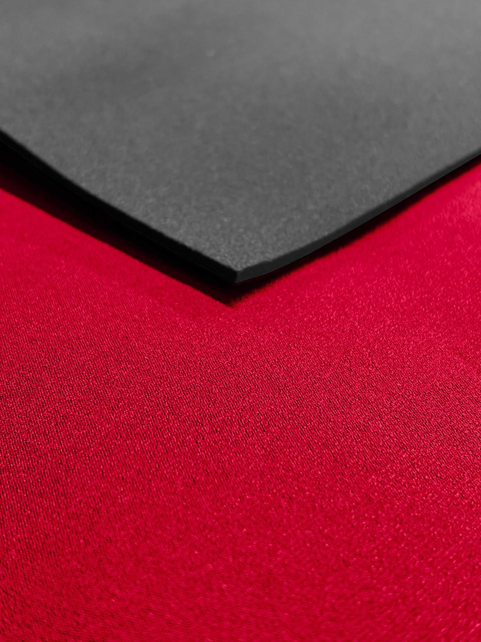 6mm Neoprene Sheet, Front: Colored Nylon, Back: Black Nylon, two-tone neoprene sheet with colored nylon front and black nylon back.