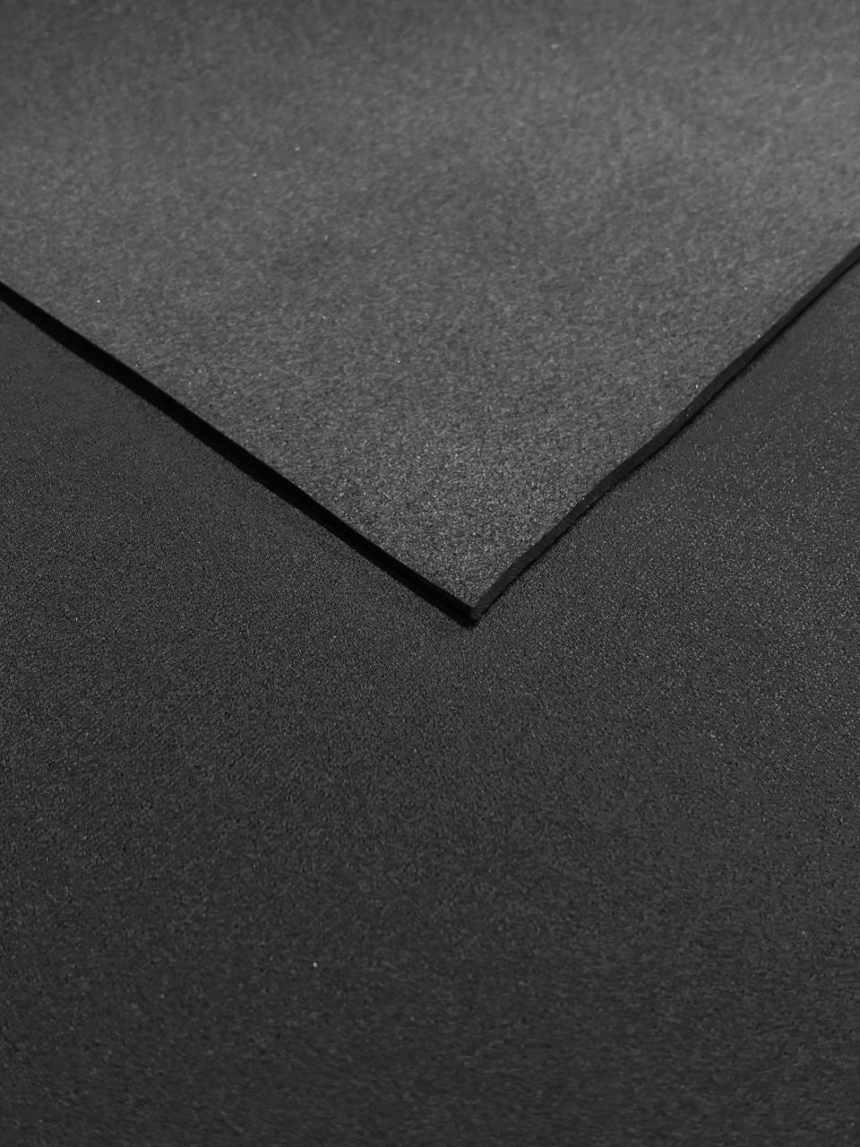 6mm Neoprene Sheet, Front: Plain Rubber, Back: Colored Nylon