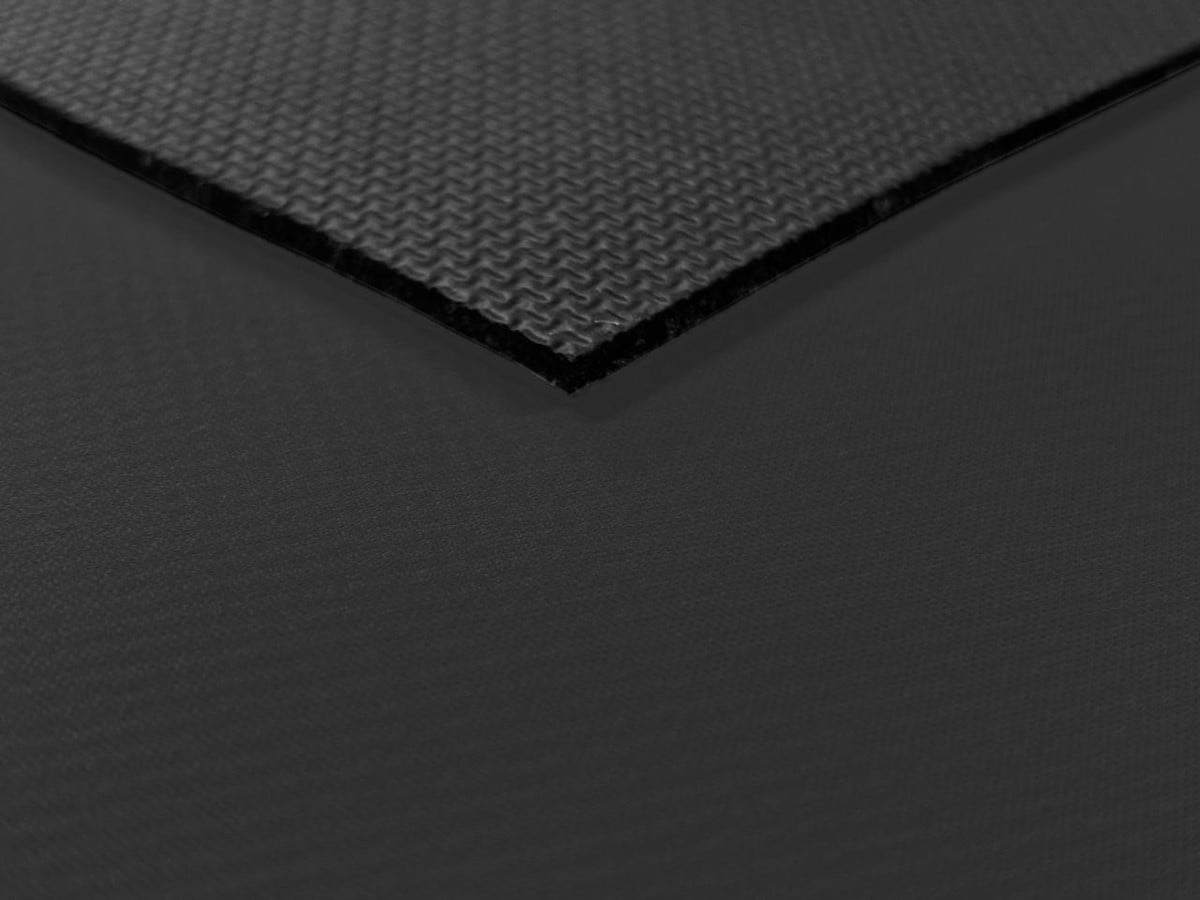 6mm Textured / Shark Skin Neoprene Sheet, featuring a textured front side and a nylon backing.