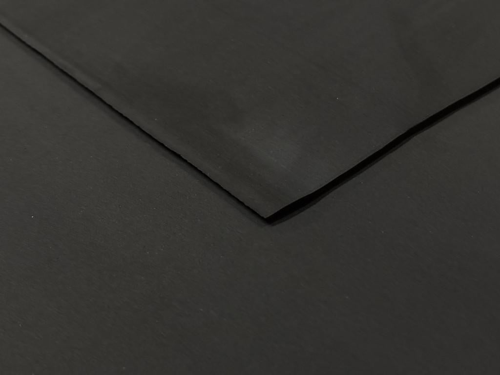 2mm Neoprene plain, black thick sheet of neoprene fabric shown on a flat surface.