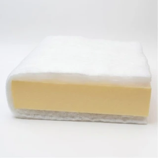 Cushion foam wrapped in Dacron for replacement couch cushions