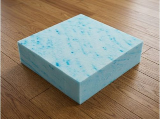 Gel-infused memory foam cushion