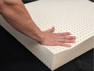 Natural latex foam sheet