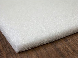 White polyethylene foam sheet