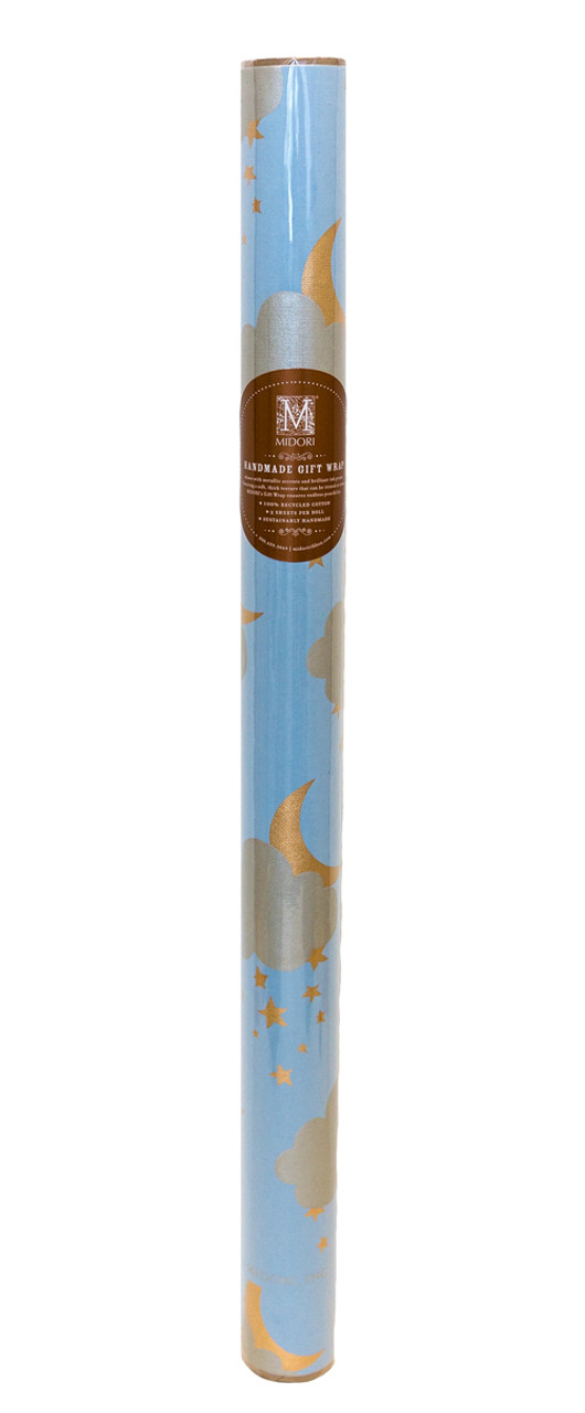 Light Blue Gift Wrap Sweet Dreams - Designer wrapping paper