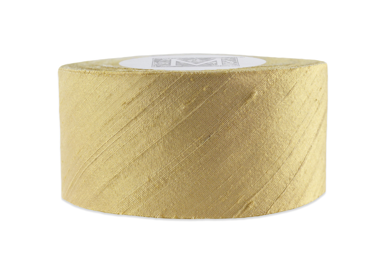 Dupioni Silk Ribbon - Champagne