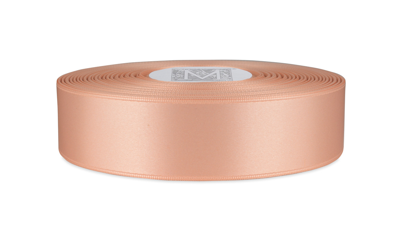 Rose Gold Satin ribbon Double sided 3mm 7mm 10mm 15mm 25mm 38mm