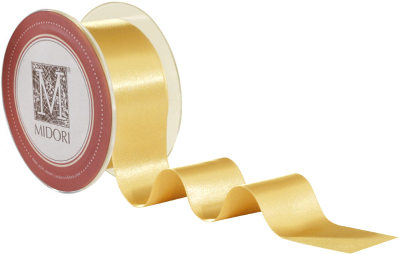Double Faced Satin Vintage Ribbon - By the Roll