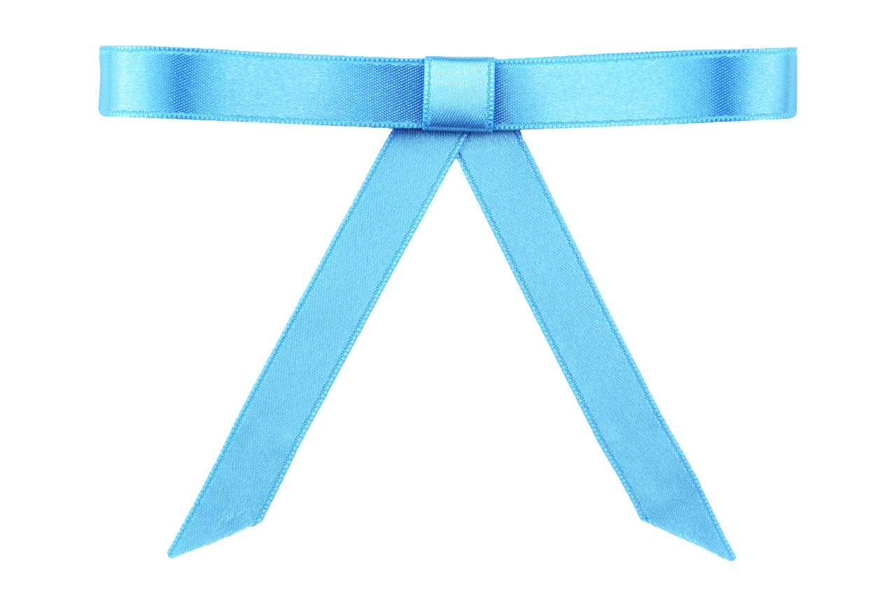 4673 Baby Blue Satin Ribbon Double Sided 25mmx18mtr ( 1 No )