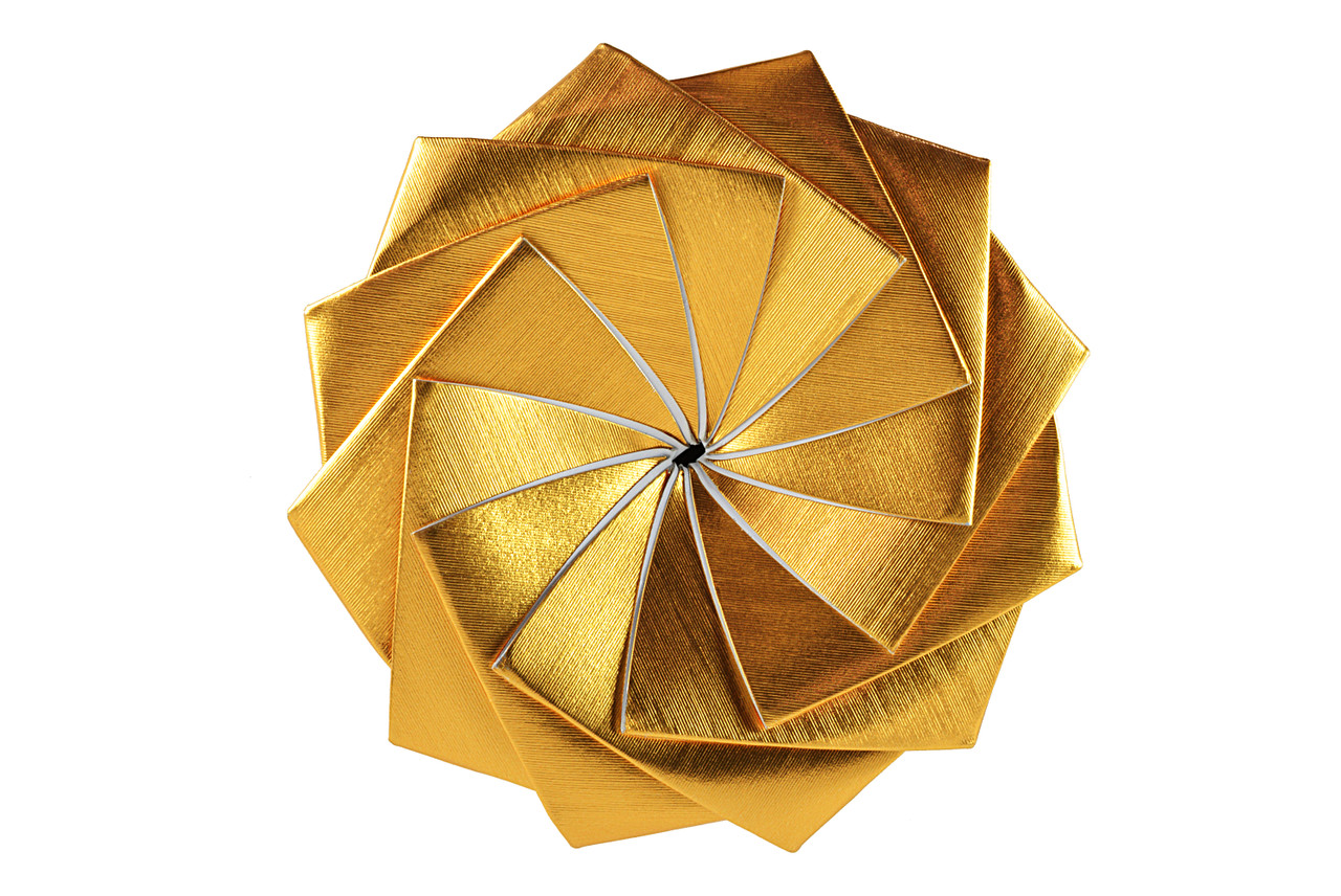 Metallic Mulberry Origami Paper Pack- GOLD