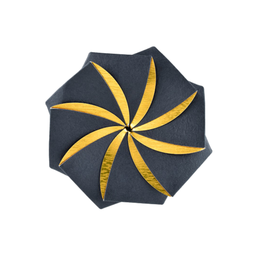 Medium Japanese Paper Gift Box Indigo